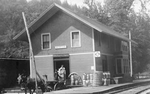 Historic Train Depot Photo